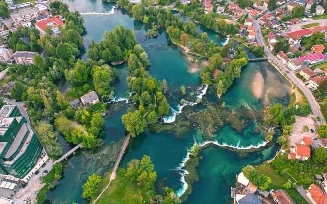 Villa My Island Bihac Bagian luar foto